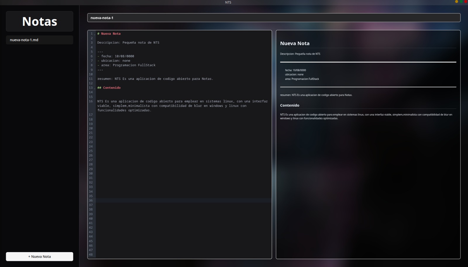 Notes APP